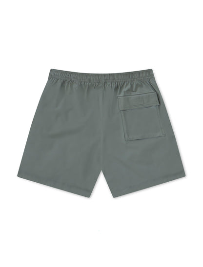Psycho Bunny Malta Color Changing Swim Trunk - Agave Green Denim Exchange