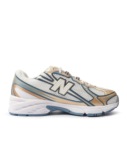 New Balance Mens 740 Shoes - Heron Blue Denim Exchange