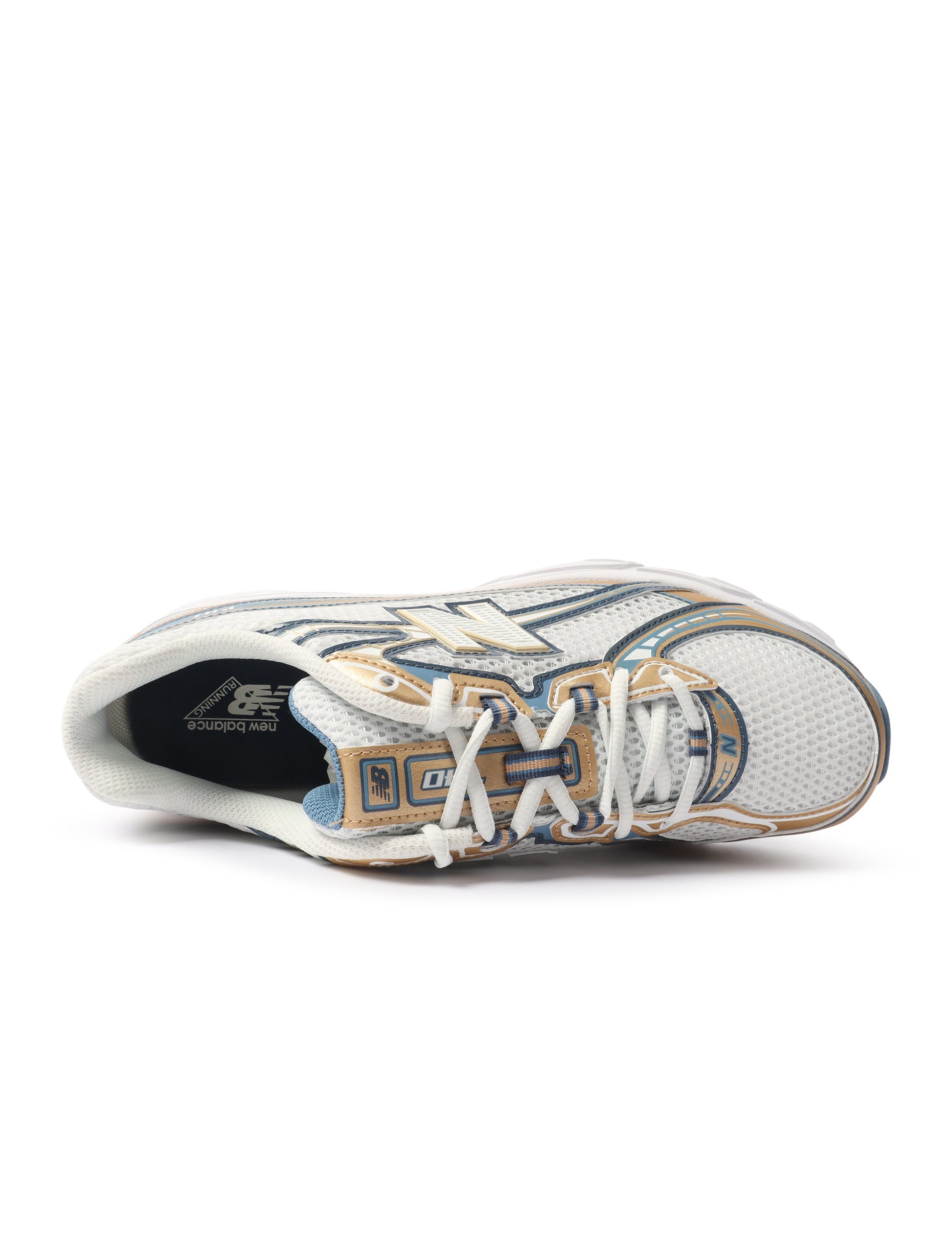 New Balance Mens 740 Shoes - Heron Blue Denim Exchange