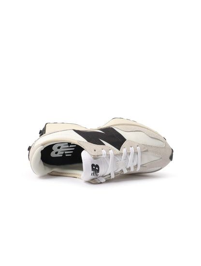 New Balance Womens 327 Shoes - White/Black Denim Exchange