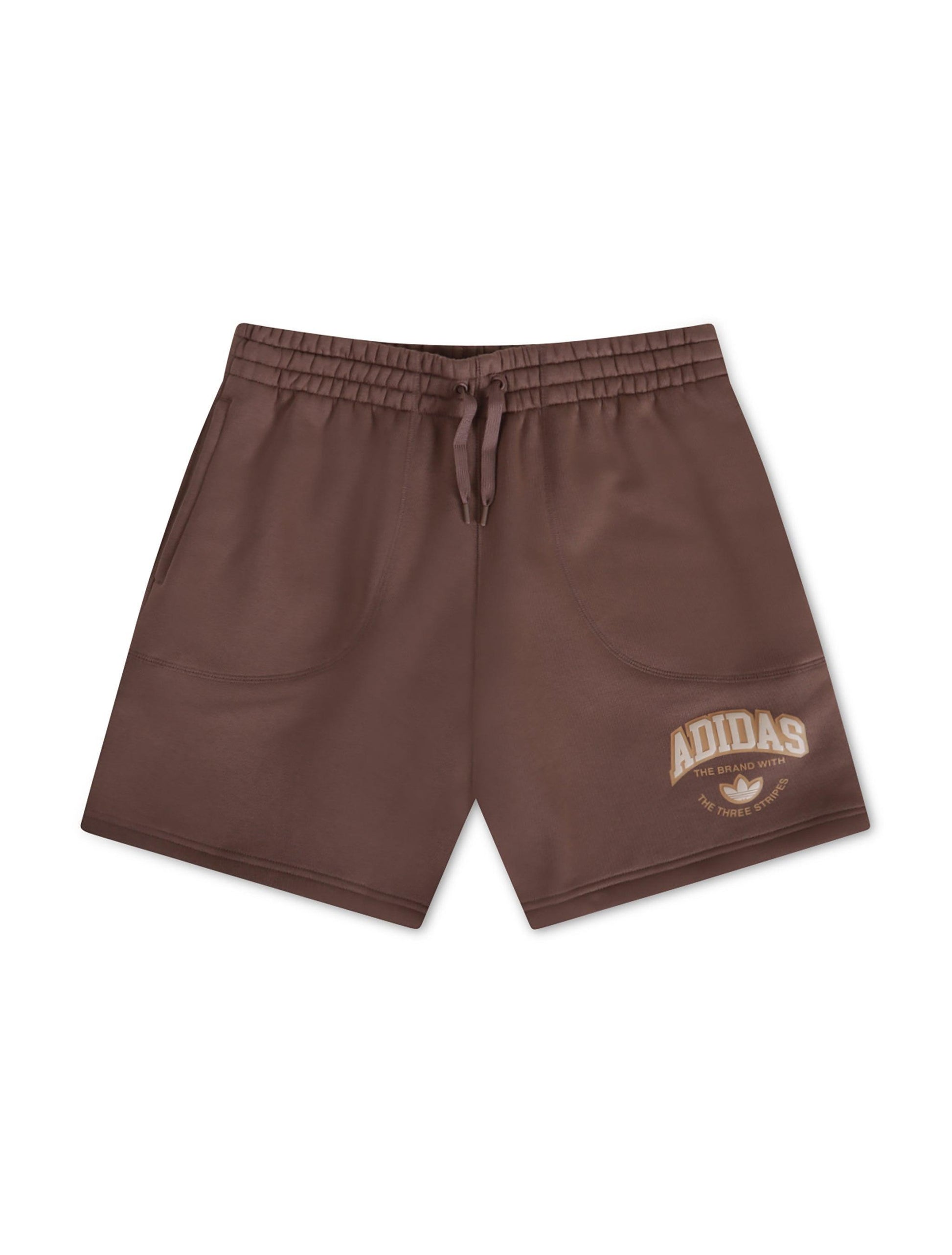 Adidas Mens Vrct Shorts - Brown Denim Exchange