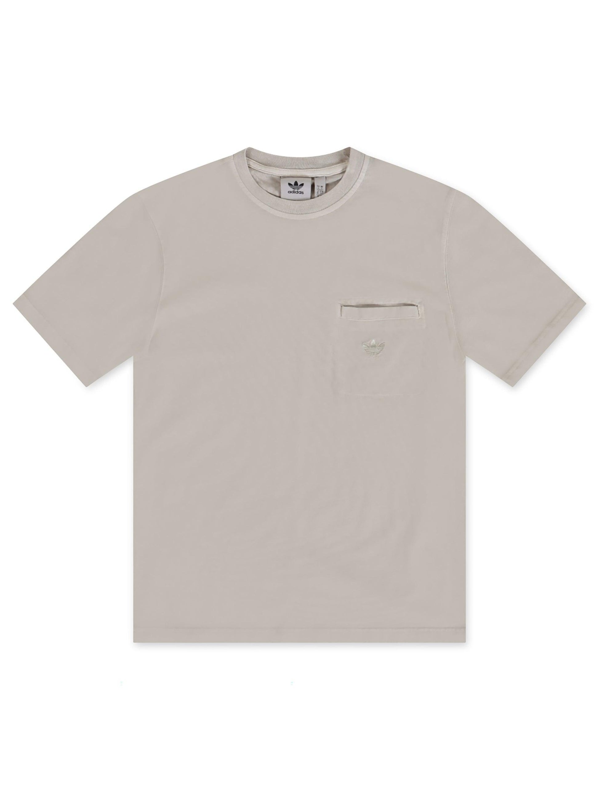 Adidas Mens Essential Dye Tee - Grey Denim Exchange