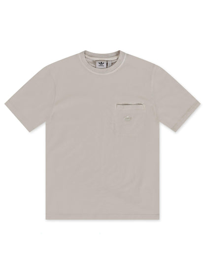 Adidas Mens Essential Dye Tee - Grey Denim Exchange
