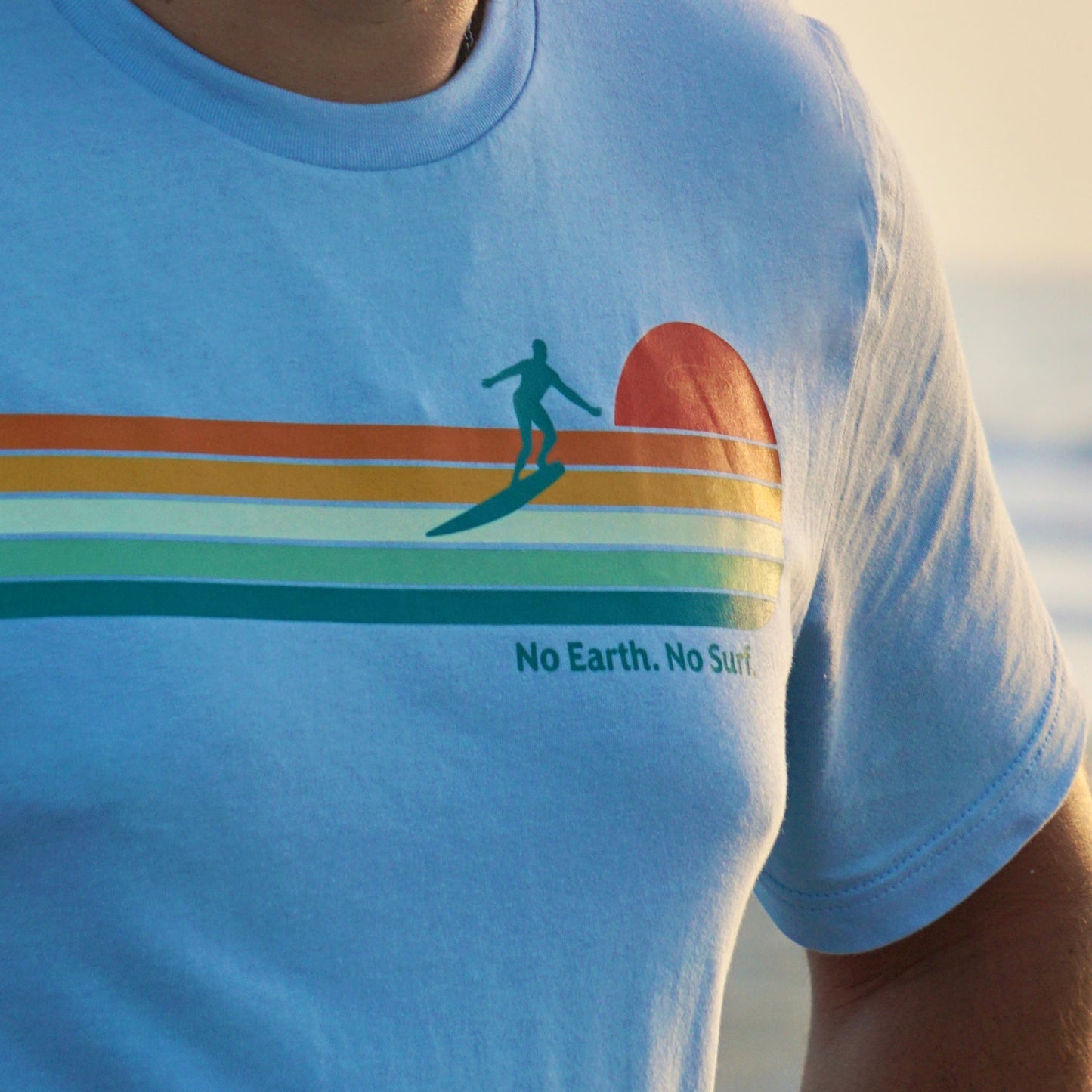 Sun Sets Men's Tee - Premium Cotton T-Shirt Liquid Culture