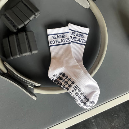 Be Kind, Do Pilates Grip Socks Ivy + Cloth