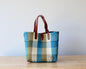 Ocean Blue & Gold Handwoven Purse by MexiMexi MexiMexi