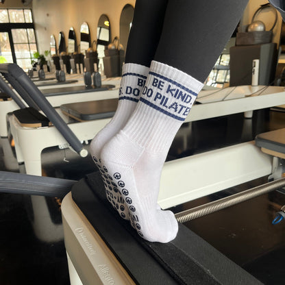 Be Kind, Do Pilates Grip Socks Ivy + Cloth