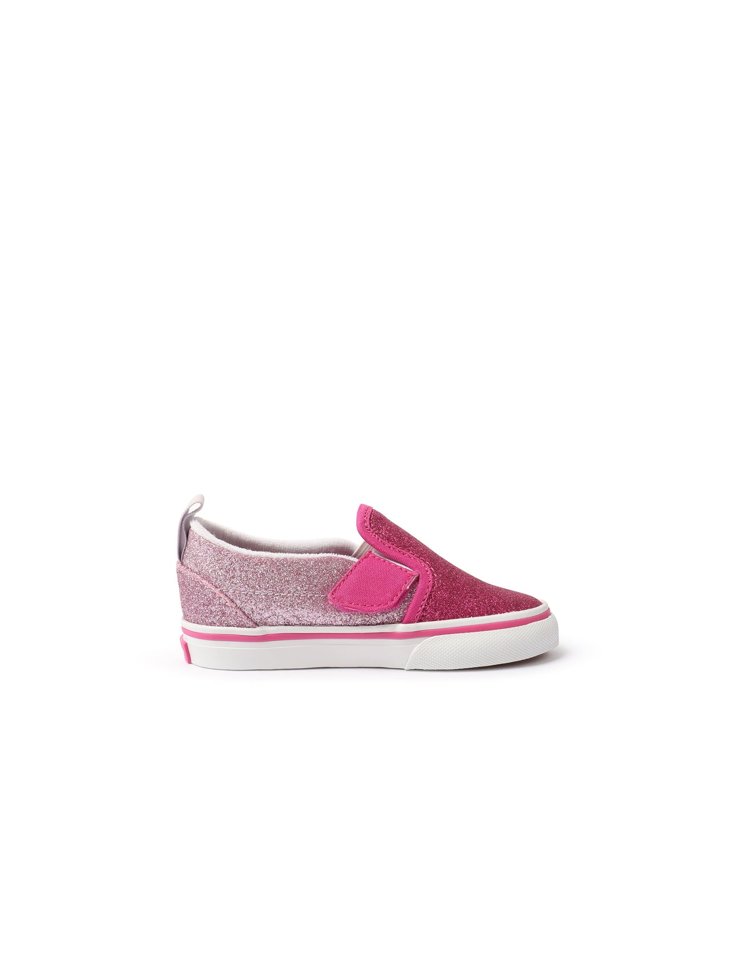 Vans (PS) Classic Slip On - Glitter Raspberry Denim Exchange