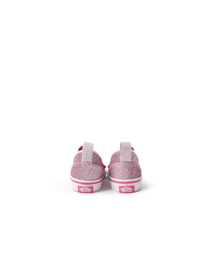 Vans (TD) Slip On V - Glitter Raspberry Denim Exchange