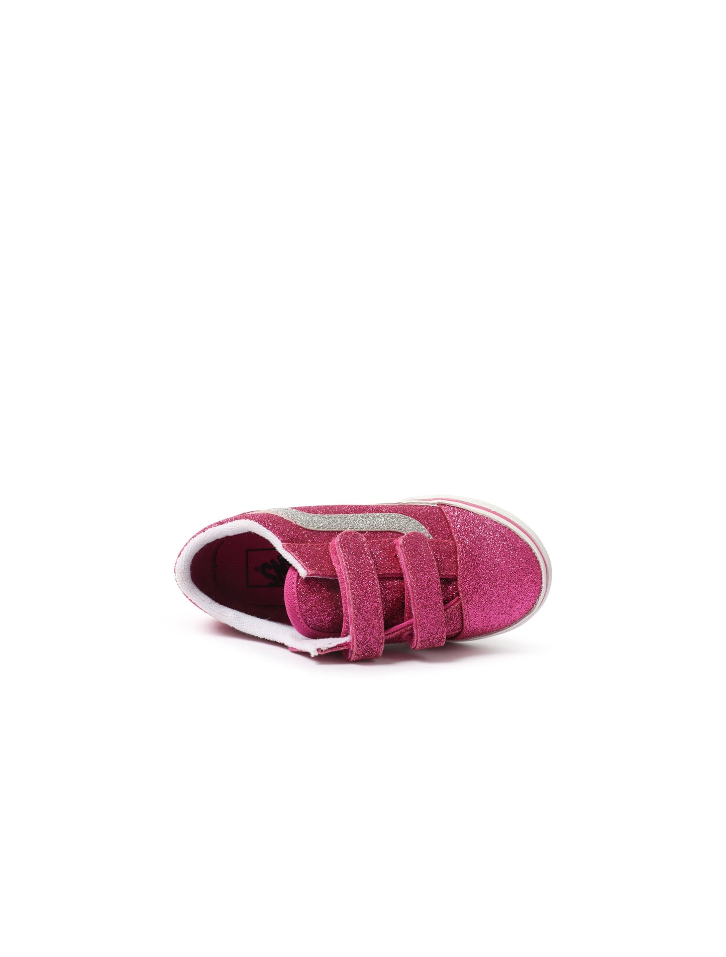Vans (TD) Old Skool V - Glitter Raspberry Denim Exchange