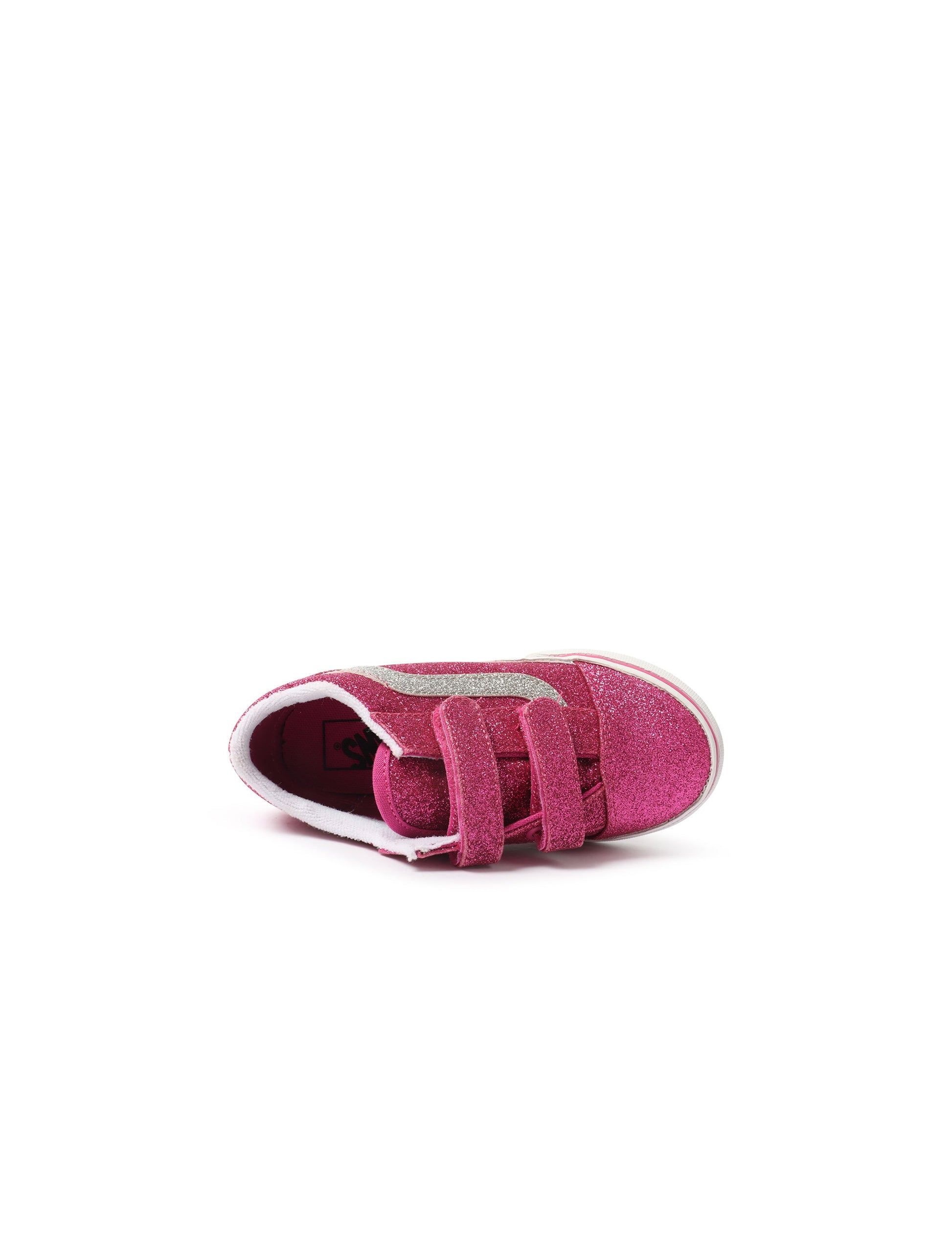 Vans (TD) Old Skool V - Glitter Raspberry Denim Exchange