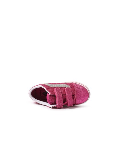 Vans (TD) Old Skool V - Glitter Raspberry Denim Exchange