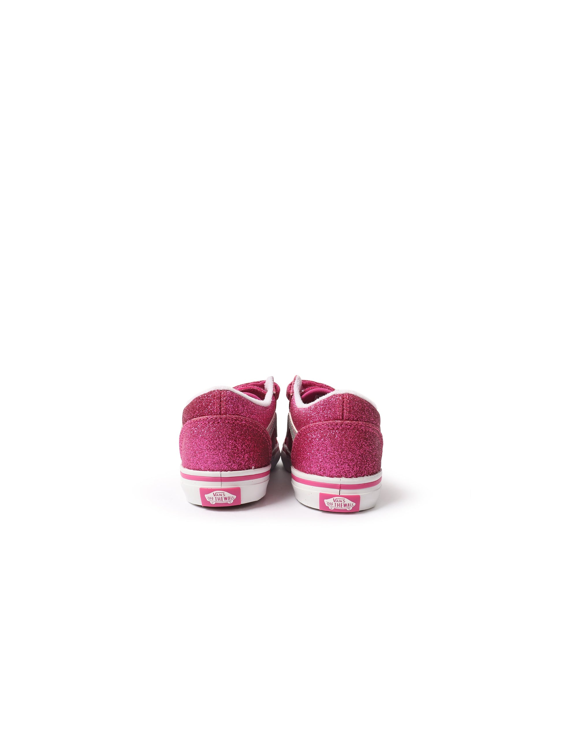 Vans (TD) Old Skool V - Glitter Raspberry Denim Exchange