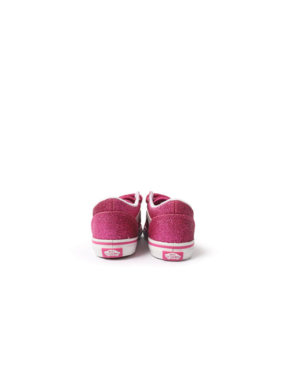 Vans (TD) Old Skool V - Glitter Raspberry Denim Exchange