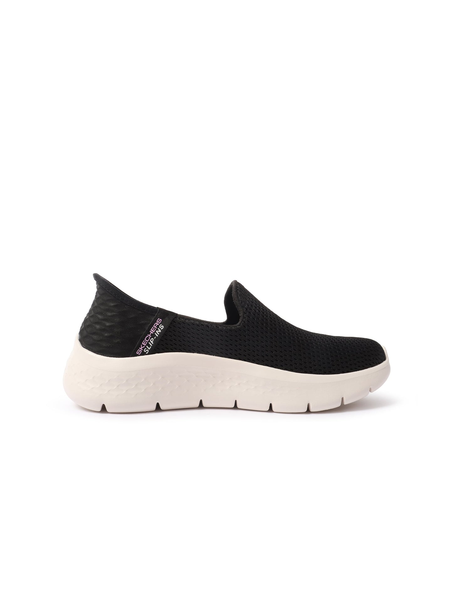 Skechers Women's Walk Flex Shoes - Black/White Denim Exchange