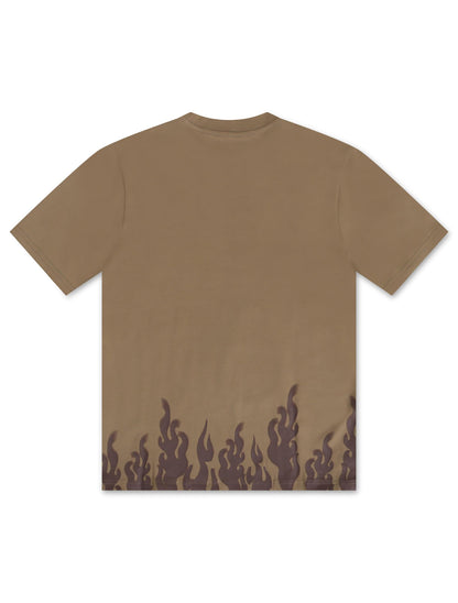 Bkys Rockstar Oversized Tee - Brown Denim Exchange