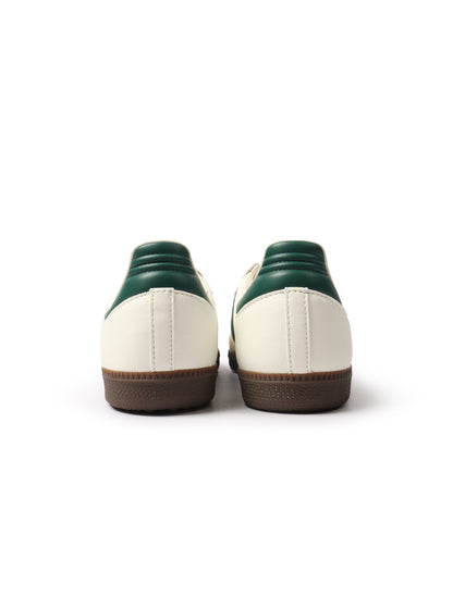 Adidas Women's Samba OG - White/Green Sand Denim Exchange