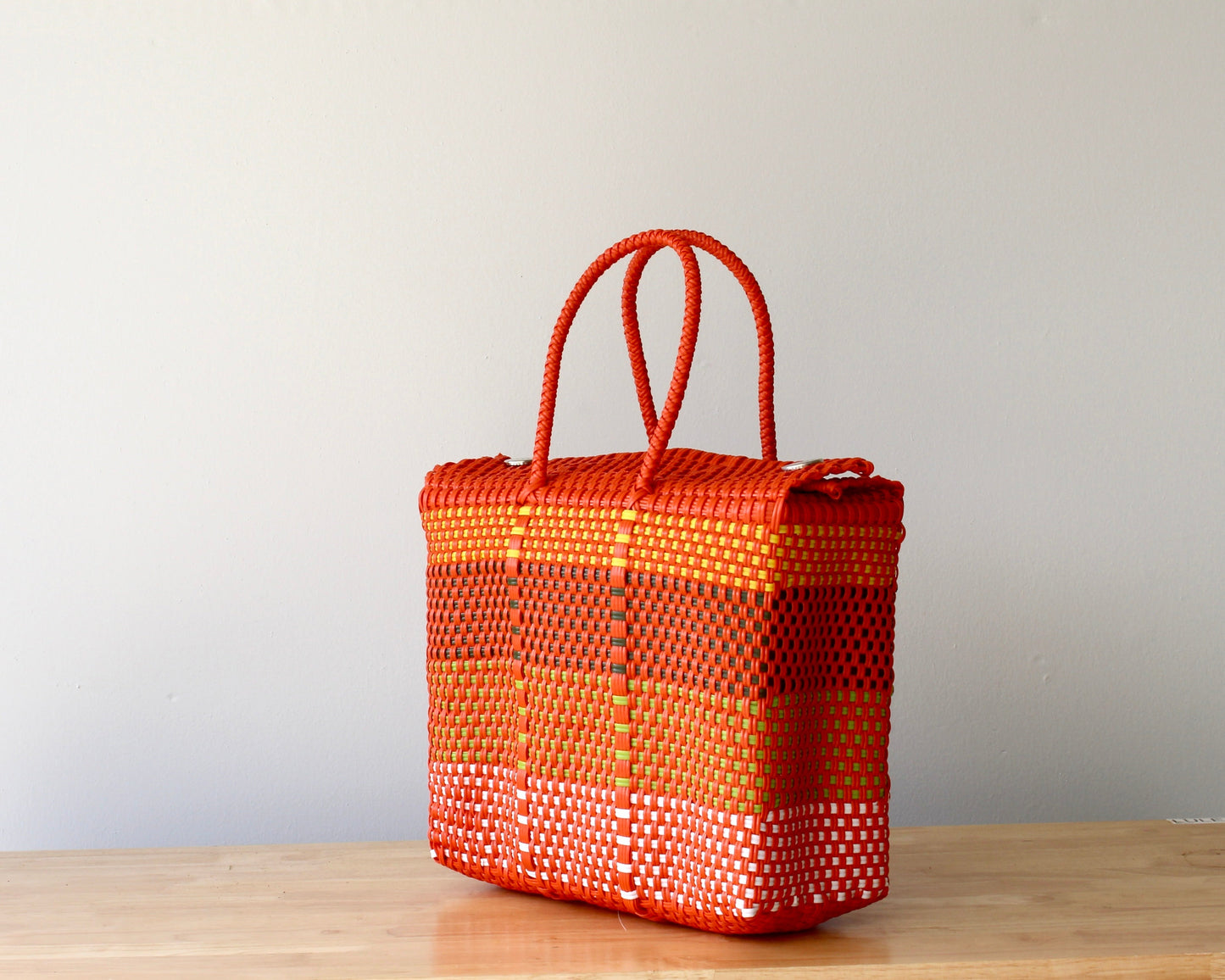 Brenda Handwoven Handbag - Citrus Fresh MexiMexi
