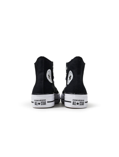 Converse Womens Chuck Taylor All Star Hi Lift Platform - Black Denim Exchange