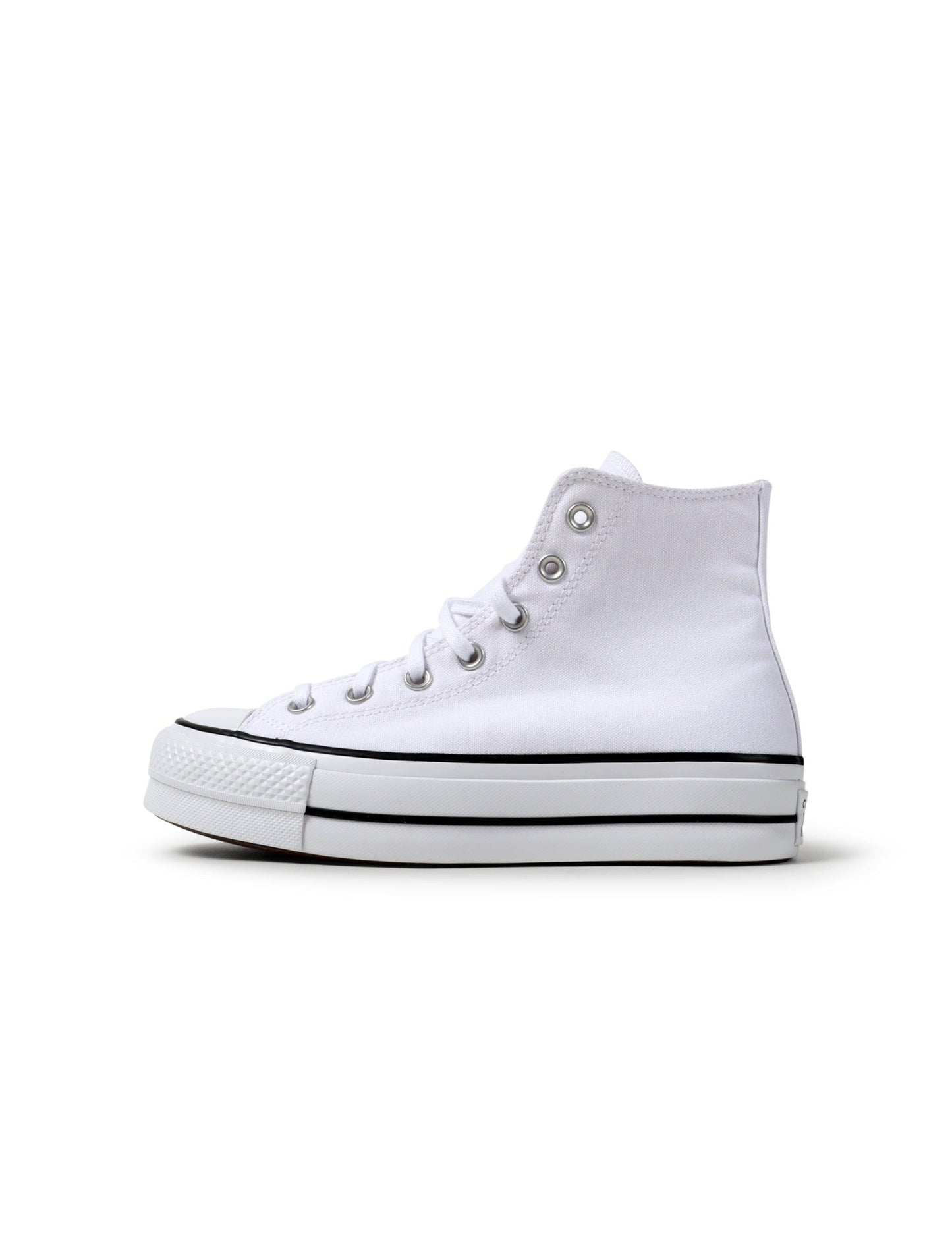 Converse Womens Chuck Taylor All Star Hi Lift Platform - White Denim Exchange