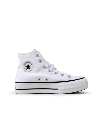 Converse Womens Chuck Taylor All Star Hi Lift Platform - White Denim Exchange