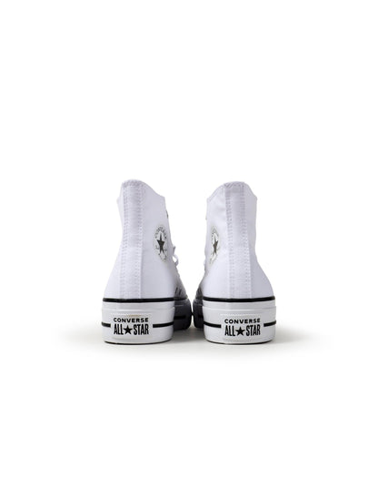 Converse Womens Chuck Taylor All Star Hi Lift Platform - White Denim Exchange