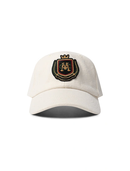 Malbon Crest Dad Hat - Canvas Denim Exchange
