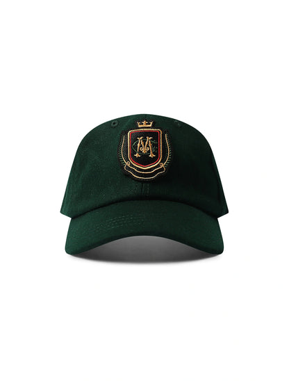 Malbon Crest Dad Hat - Myrtle Denim Exchange