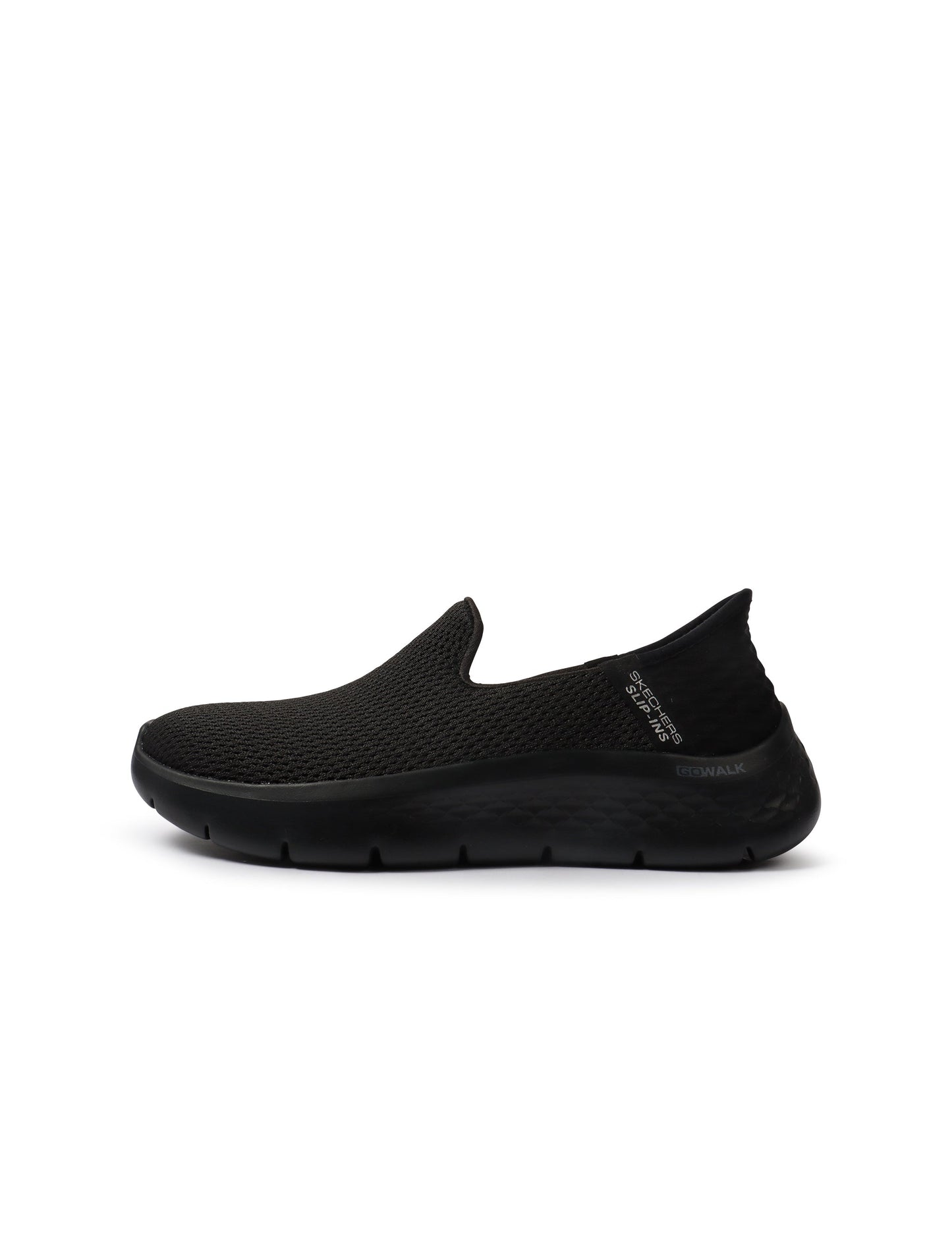 Skechers Womens Walk Flex Shoes - Black Denim Exchange