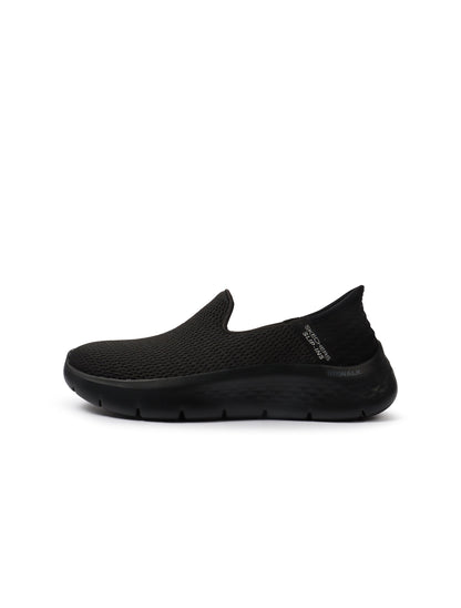 Skechers Womens Walk Flex Shoes - Black Denim Exchange