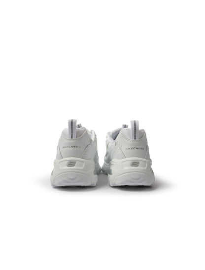 Skechers Womens D'Lites Fresh Start Shoes - White Denim Exchange
