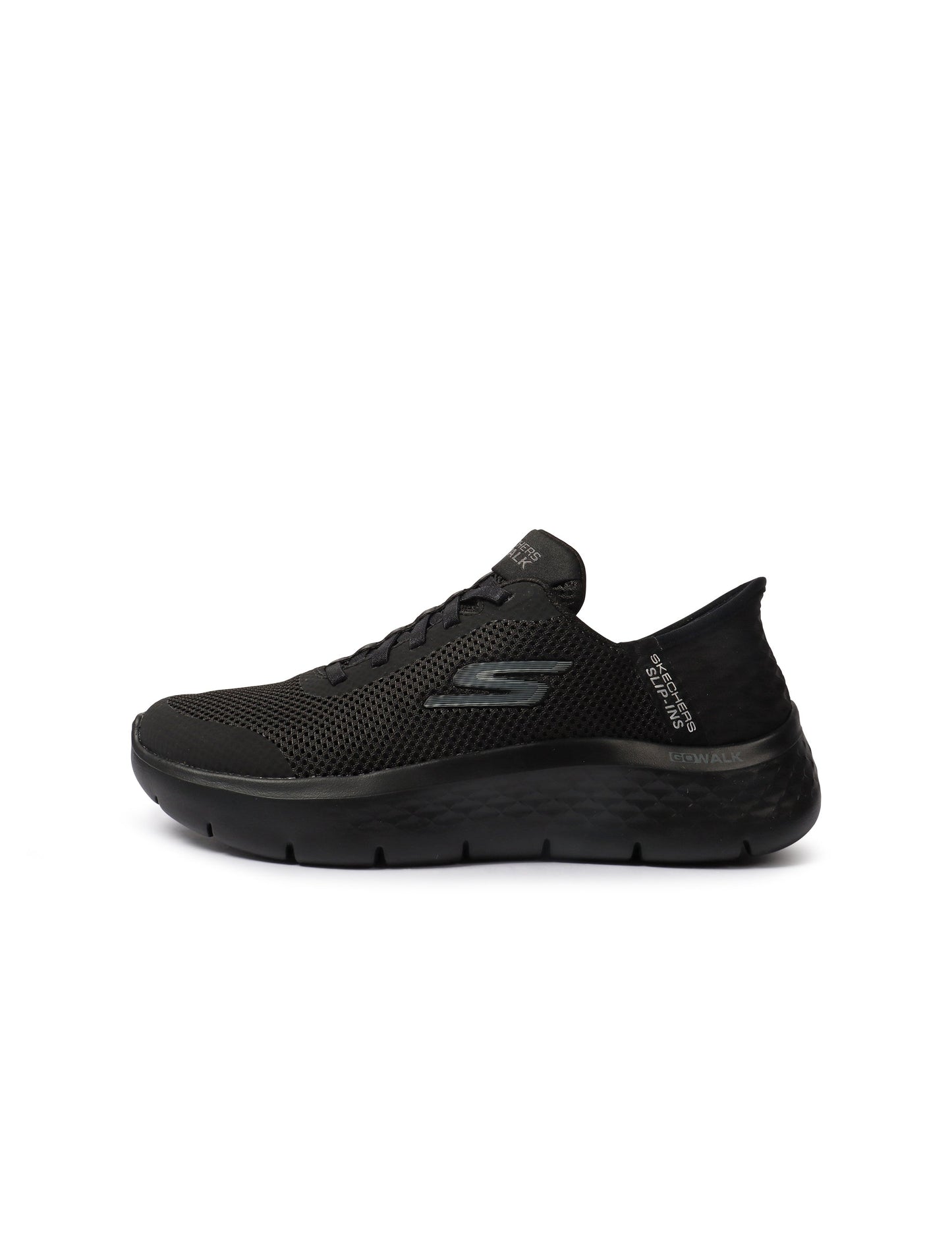 Skechers Womens Go Walk Flex Grand Entry - Black Denim Exchange
