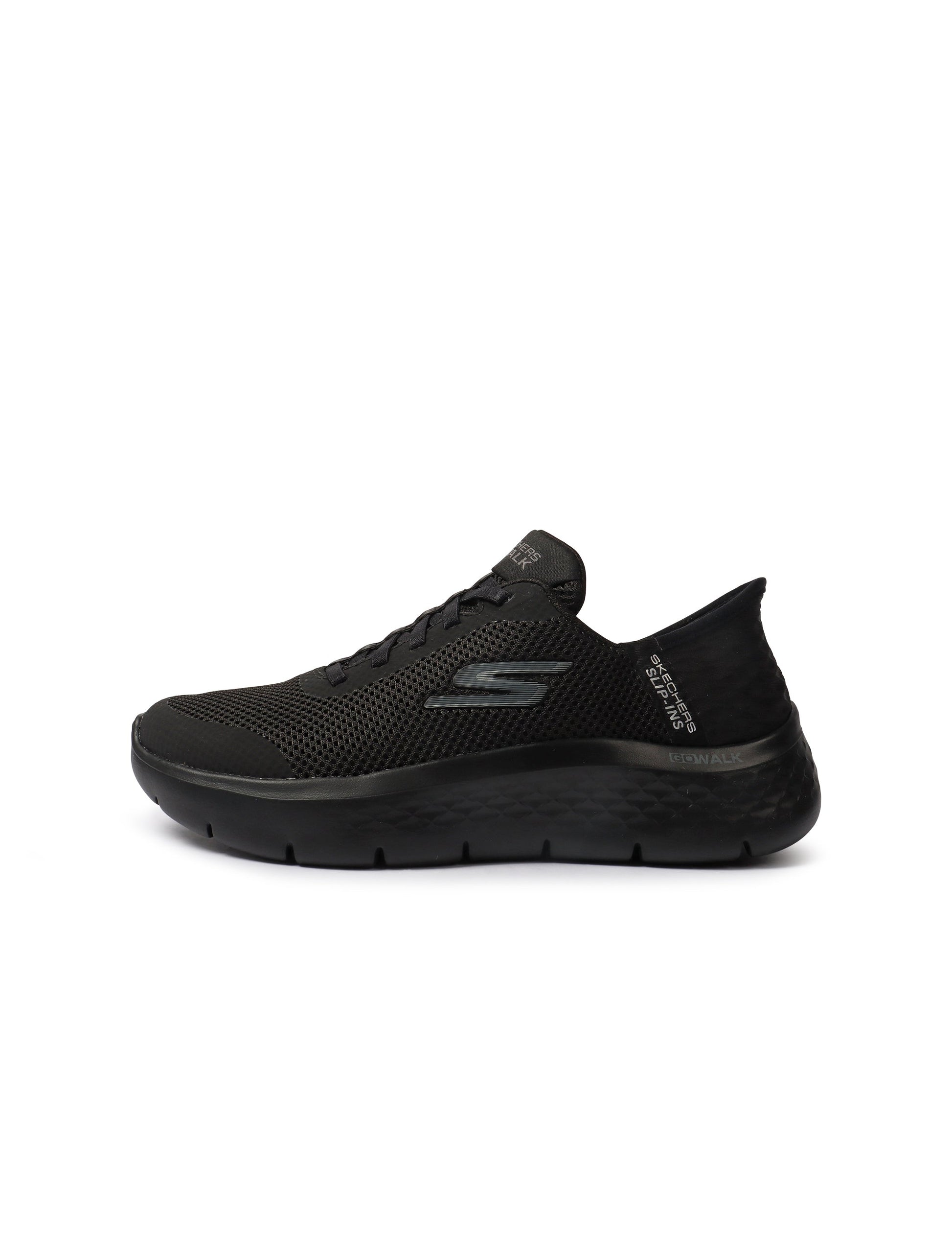 Skechers Womens Go Walk Flex Grand Entry - Black Denim Exchange