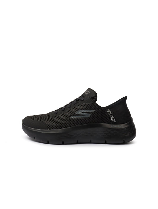 Skechers Womens Go Walk Flex Grand Entry - Black Denim Exchange
