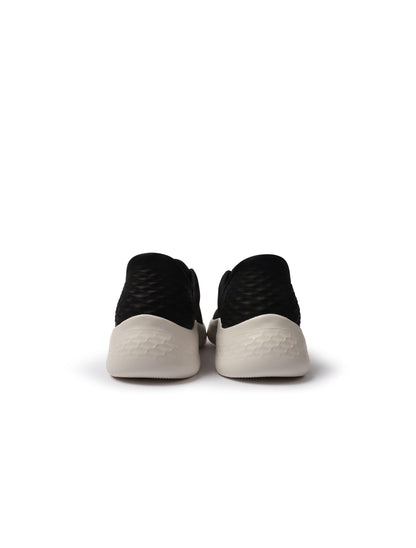 Skechers Womens Go Walk Flex Grand Entry - Black/White Denim Exchange