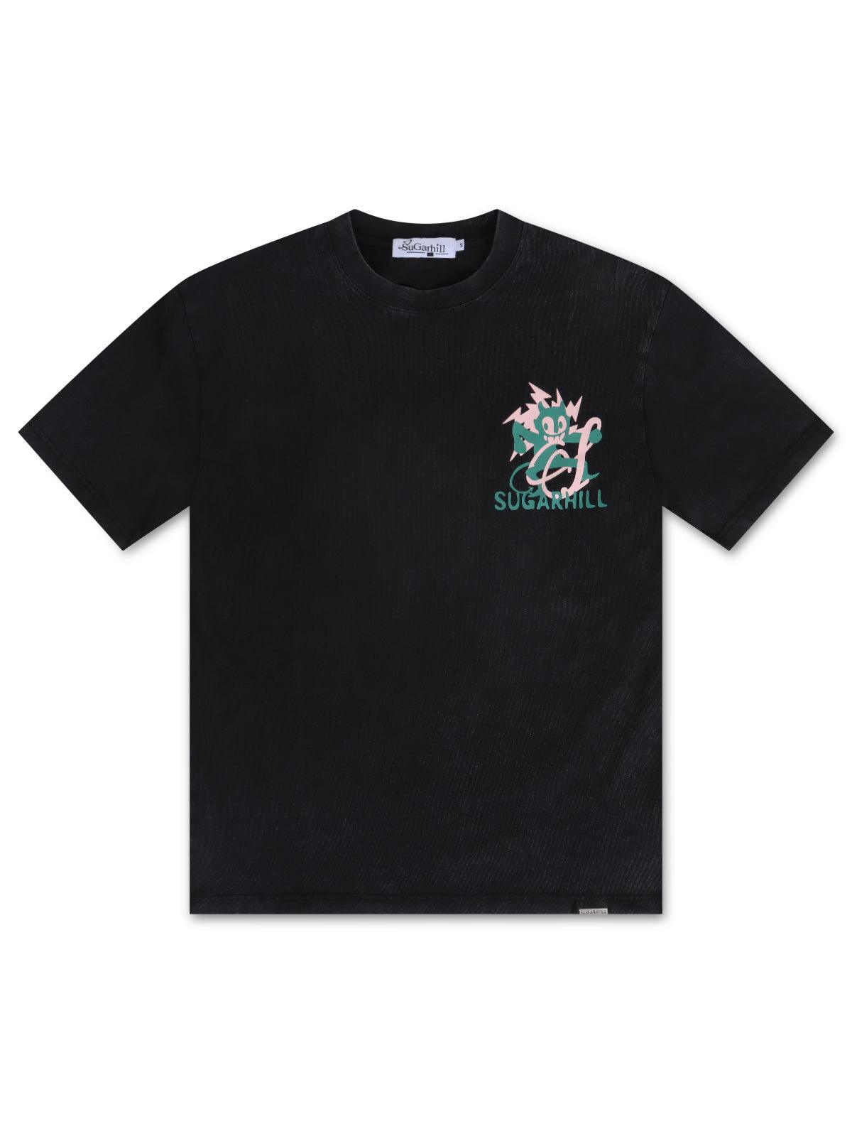 Sugarhill Judgement Day Tee - Black Vintage Denim Exchange