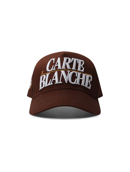 Carte Blanche The Classic Snapback - Chocolate Denim Exchange