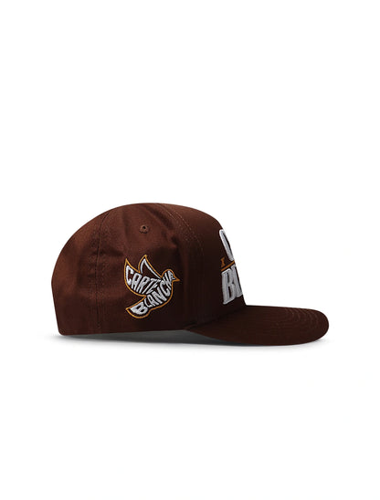 Carte Blanche The Classic Snapback - Chocolate Denim Exchange