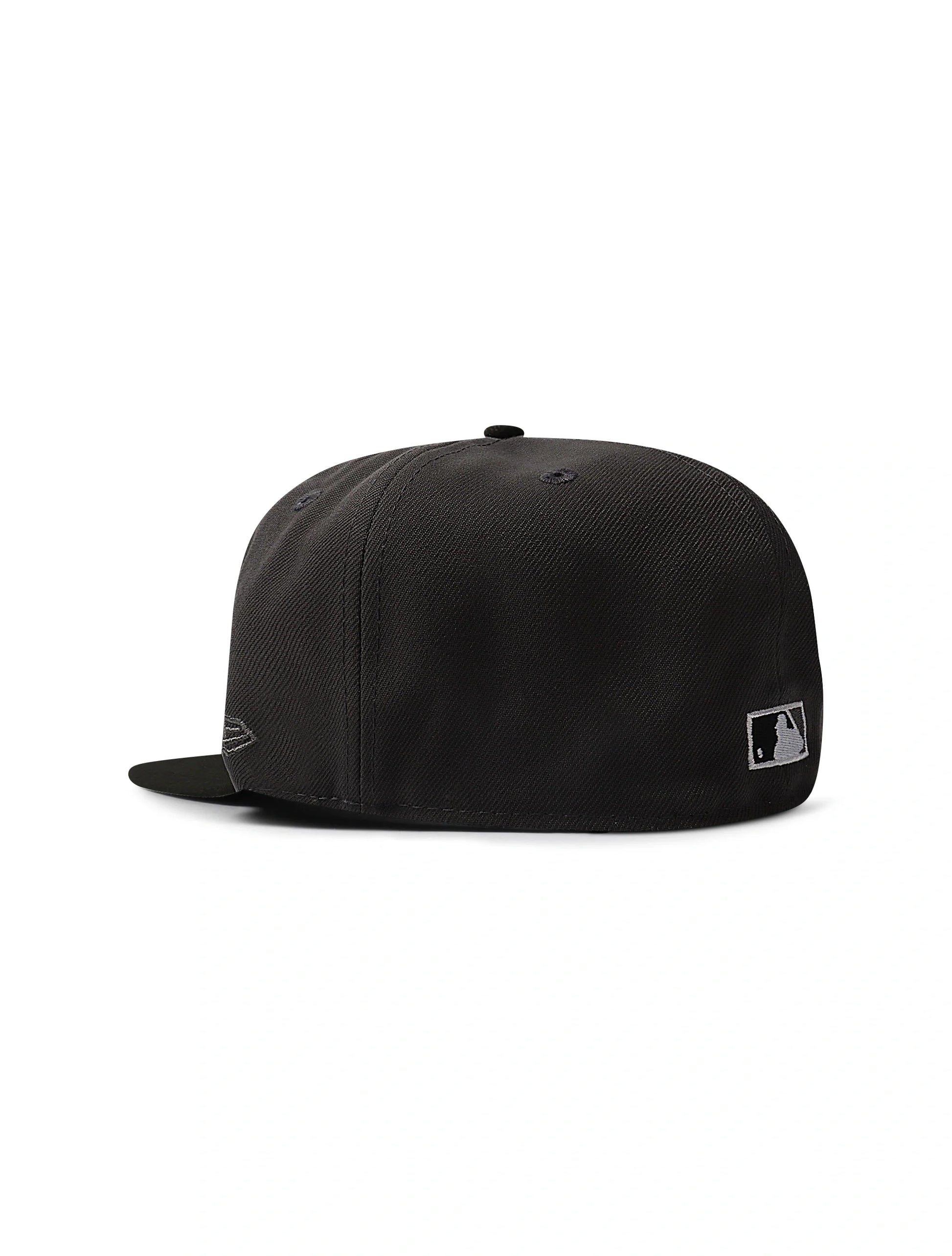 New Era 5950 Dodgers 40th Anniversary Patch Hat - Charcoal Denim Exchange