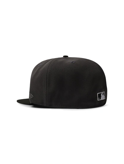 New Era 5950 Dodgers 40th Anniversary Patch Hat - Charcoal Denim Exchange