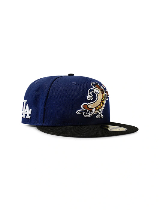 New Era 5950 LA Dodgers Mascot Hat - Blue/Black Denim Exchange
