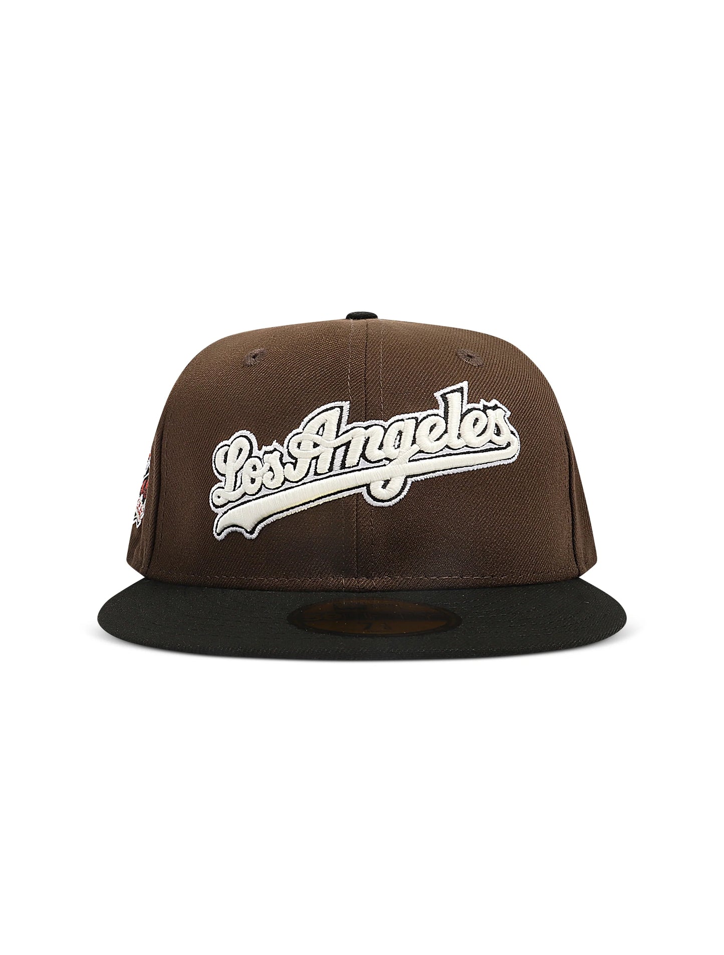New Era 5950 Dodgers Glow in the Dark Hat - Brown/Black Denim Exchange