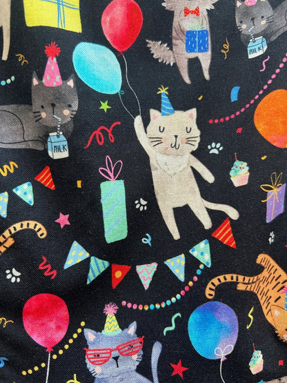 Party Cats Fit & Flare Dress Retrolicious