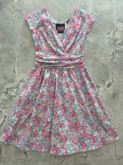 Cherry Blossom Greta Dress Retrolicious