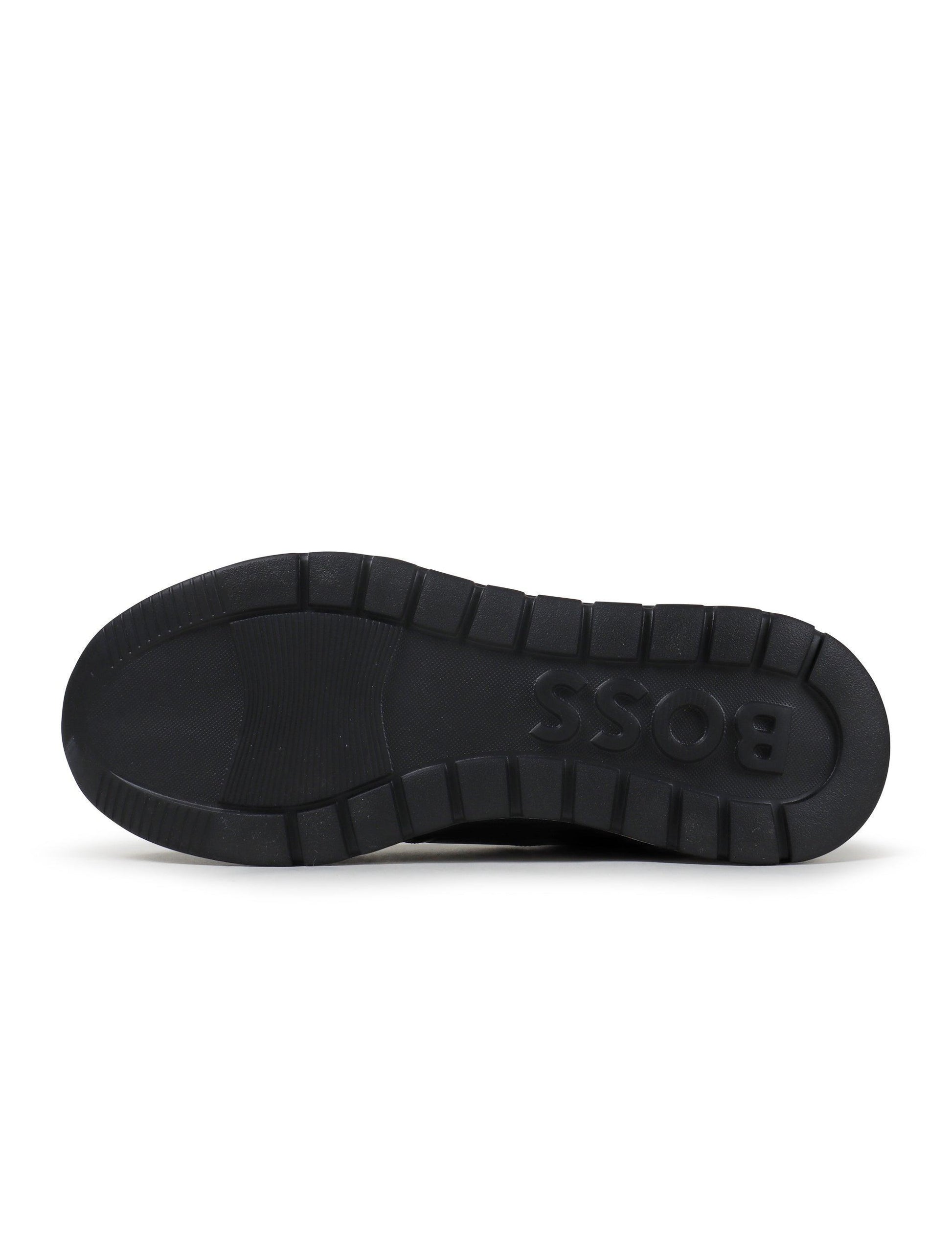 Hugo Boss Mens Jace Runn Shoes - Black Denim Exchange