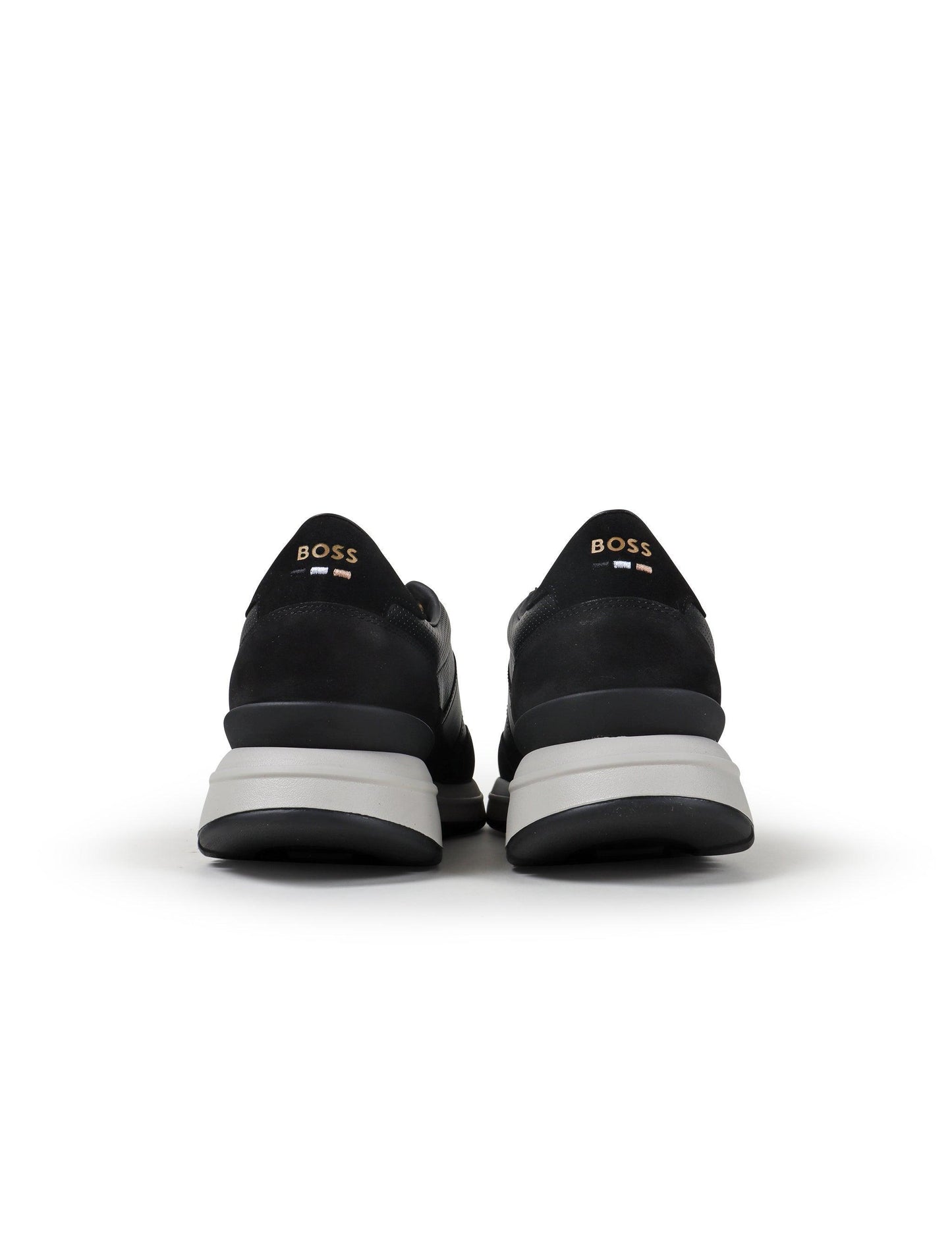 Hugo Boss Mens Jace Runn Shoes - Black Denim Exchange