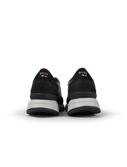 Hugo Boss Mens Jace Runn Shoes - Black Denim Exchange