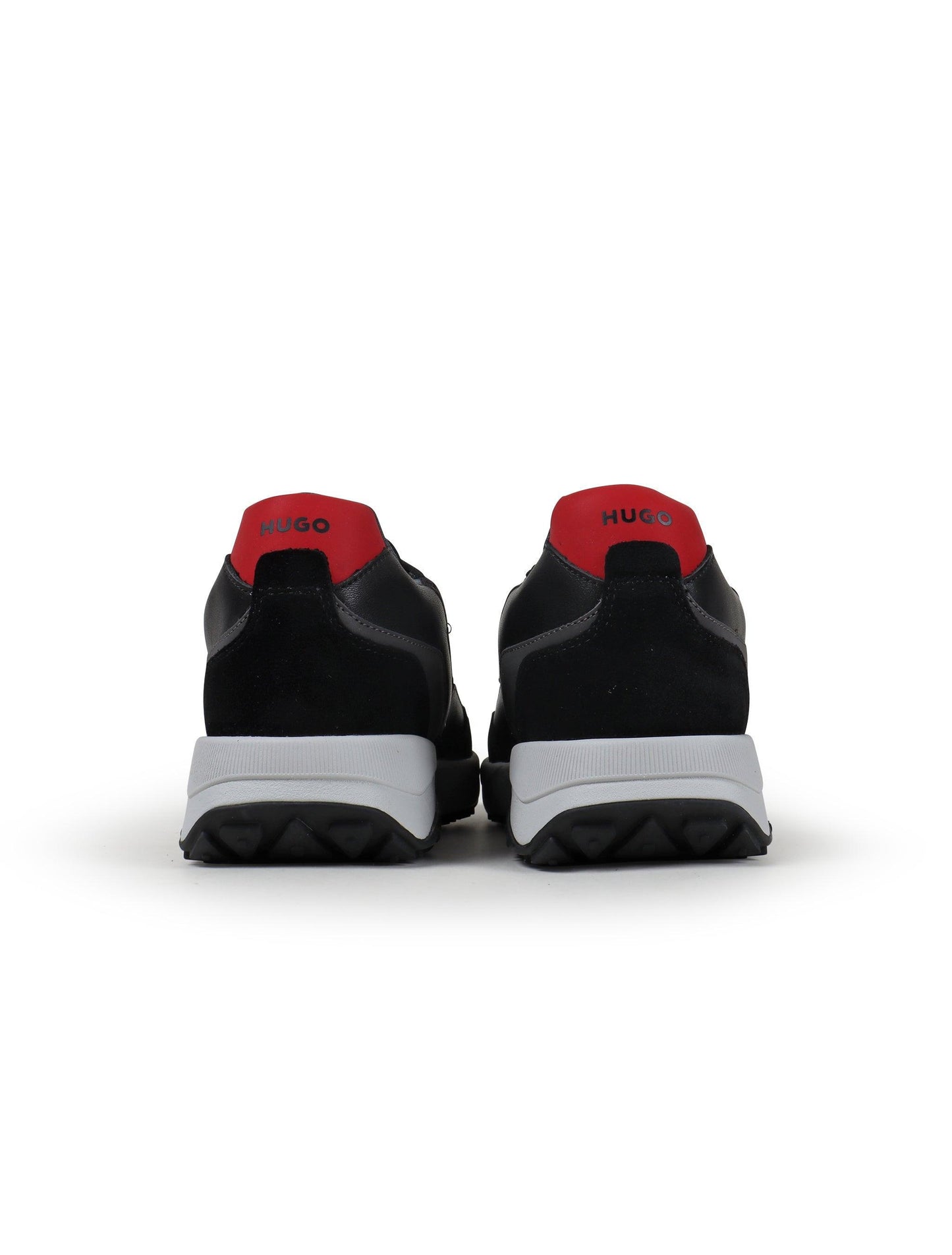 Hugo Boss Mens Kane Shoes - Black Denim Exchange