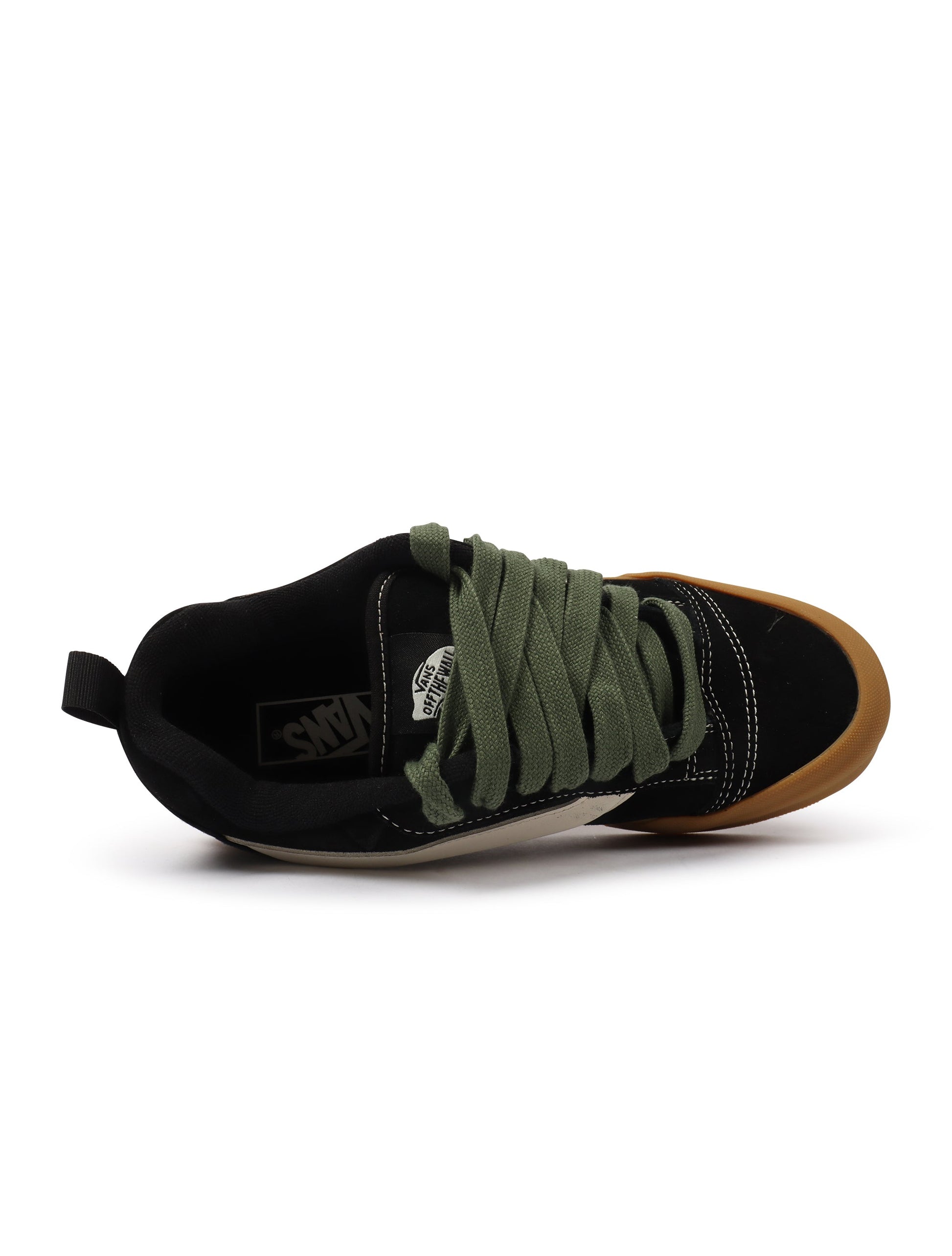 Vans Mens Knu School - Pop Black/Green Denim Exchange