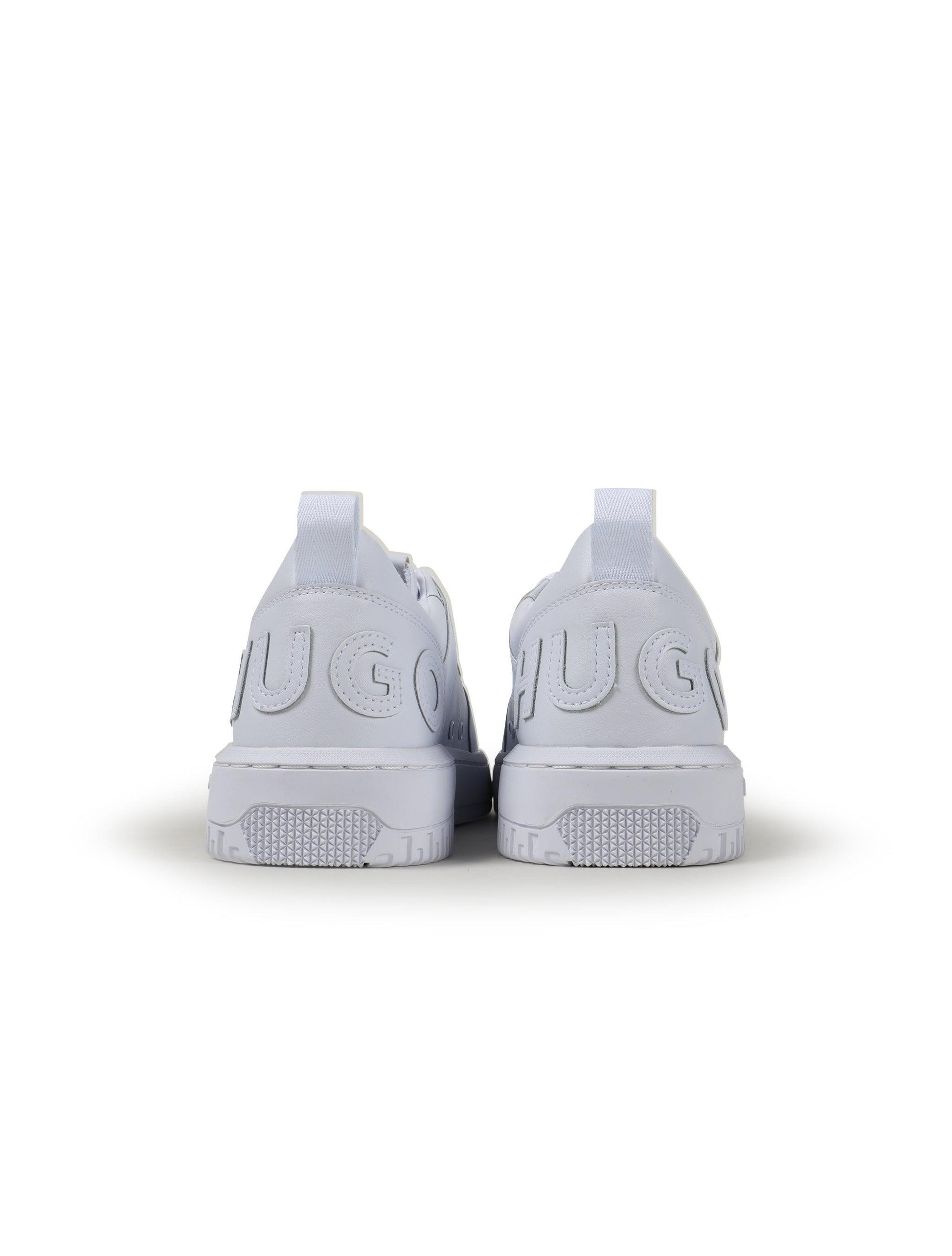 Hugo Boss Mens Kilian Tenn Shoes - White Denim Exchange